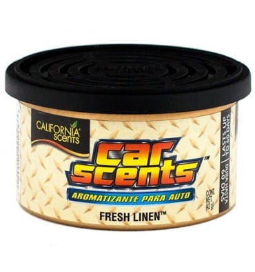 California Car Scents Fresh Linen - odświeżacz powietrza świeże pranie 42g - Sklep detailingowy Automotive Care