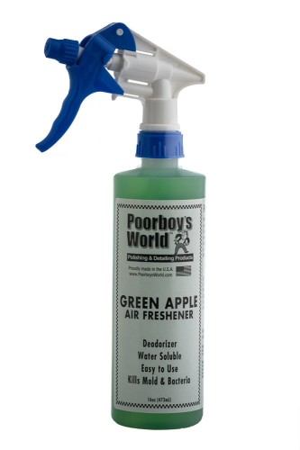 Poorboy's World Green Apple - Zielone Jabłko - skuteczny neutralizator i odświeżacz  473ml - Sklep detailingowy Automotive Care