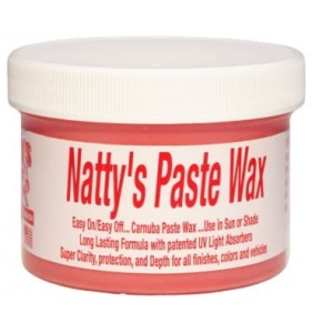 Poorboy's World Natty's Paste Wax Red - naturalny wosk wzmacniający głębię koloru 227g